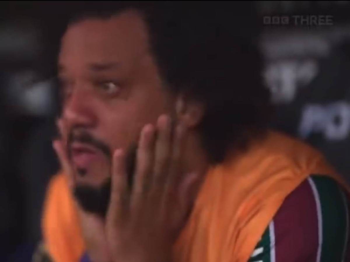  Marselo plakao nakon osvajanja Kopa Libertadores 