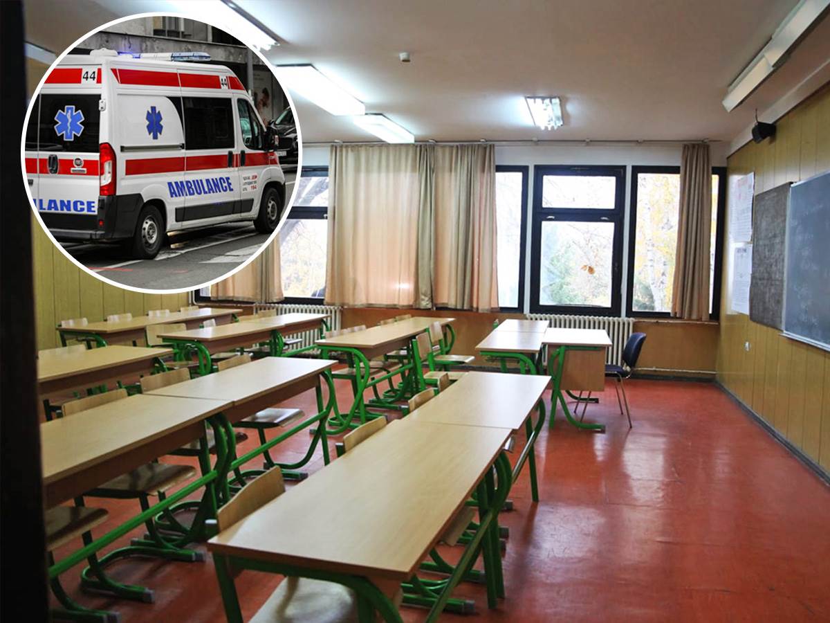  Orman pao na učenika drugog razreda u školi u Novom Sadu 