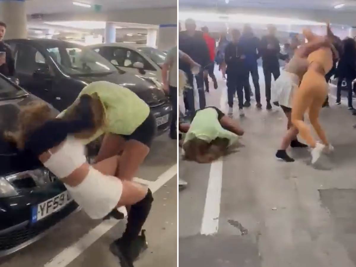  Tuča devojaka u parking garaži 