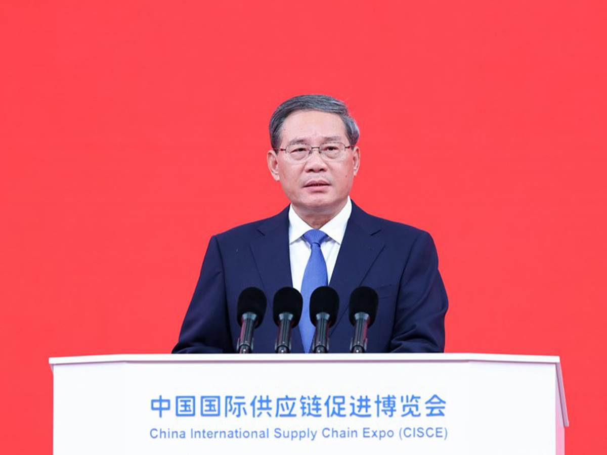  Kineski premijer poziva na otvorene i stabilne globalne lance snabdevanja 