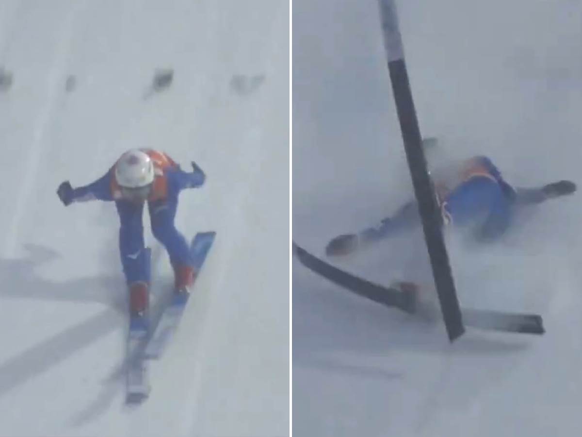  Naoki Nakamura pao posle skoka u Kligentalu 