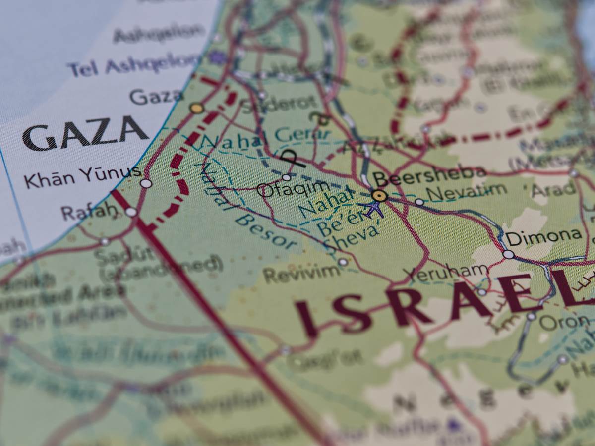  Gaza i Izrael, Izrael i Gaza, mapa Izraela, mapa Gaze 