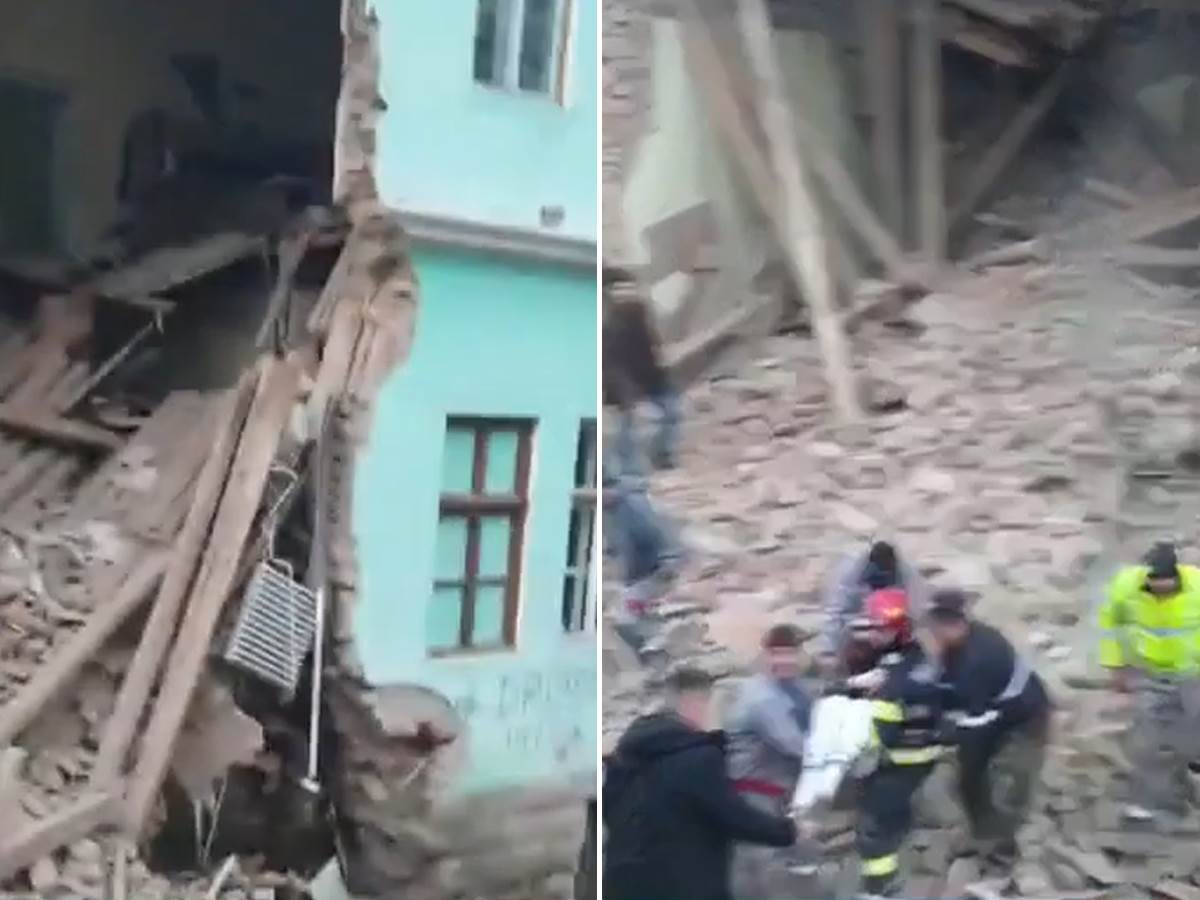  Učenici u rumunskoj školi zatrpani ispod ruševina 