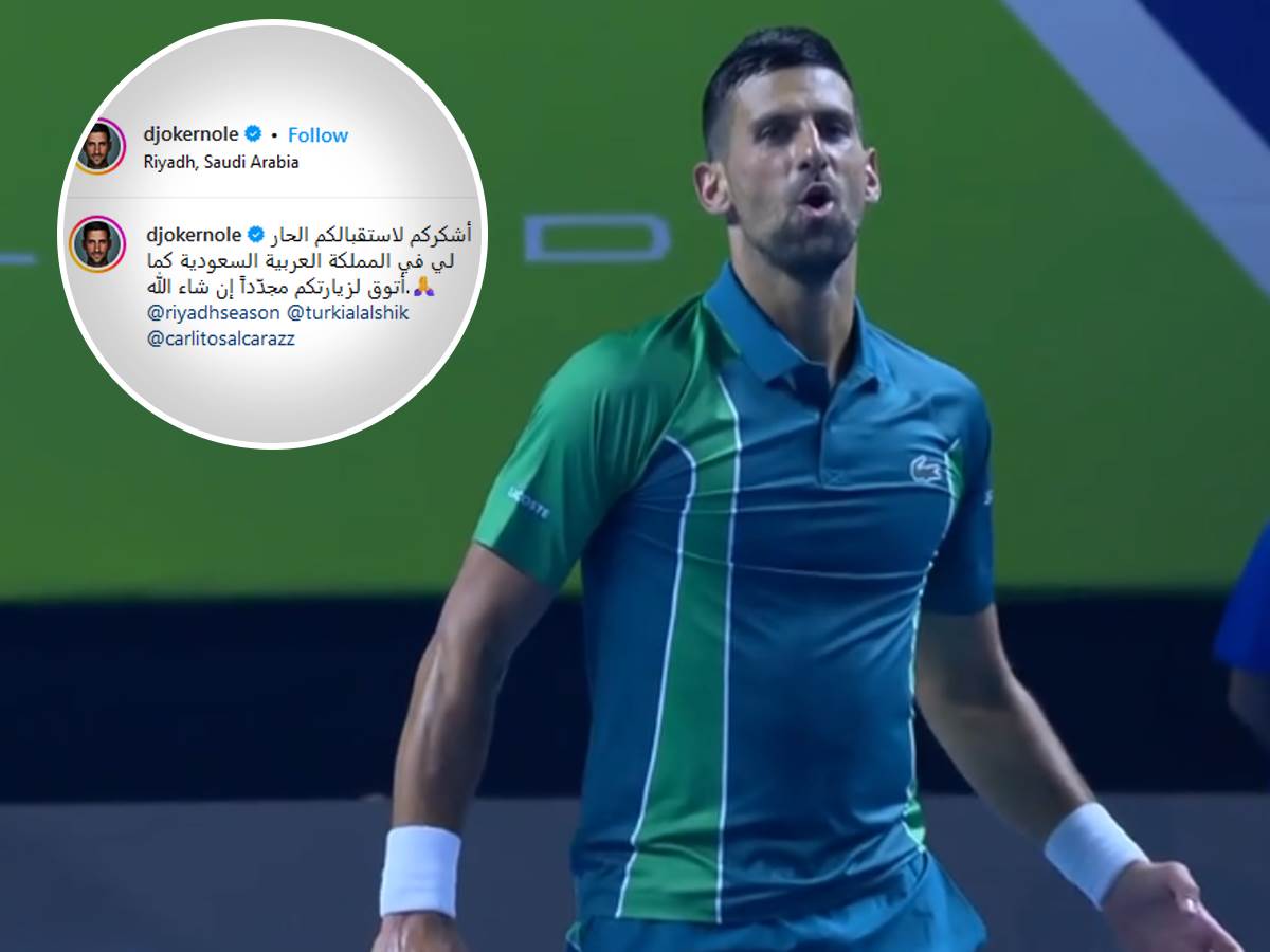  Novak Đoković na arapskom pisao na Instagramu 