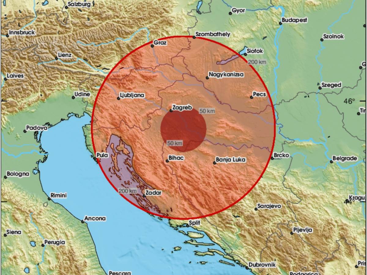  Zemljotres u Hrvatskoj 