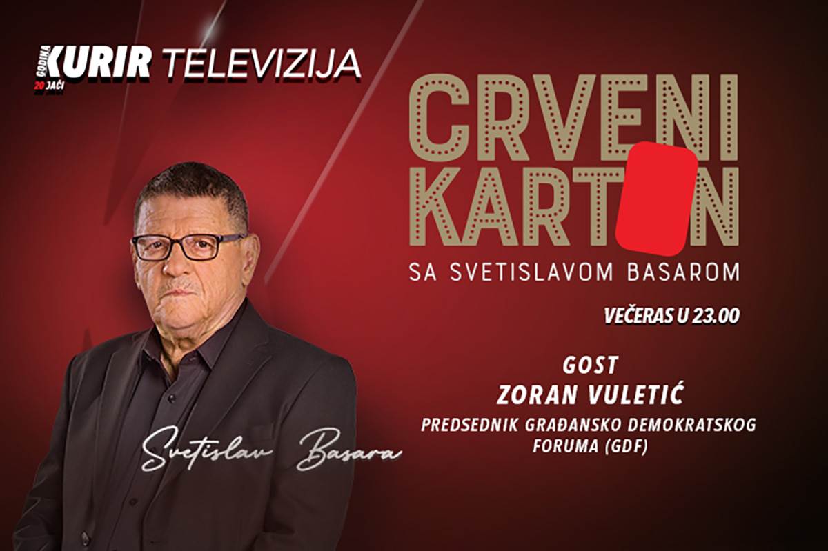  GOST CRVENOG KARTONA ZORAN VULETIĆ! O izborima u Srbiji i napetosti pre i nakon njih večeras od 23 č 