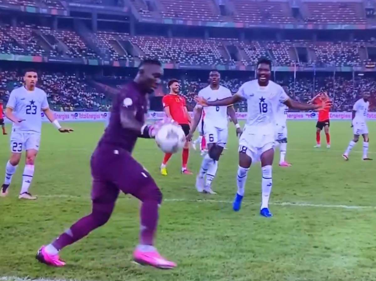  Golman Gane napravio glupost na Kupu afričkih nacija video snimak 