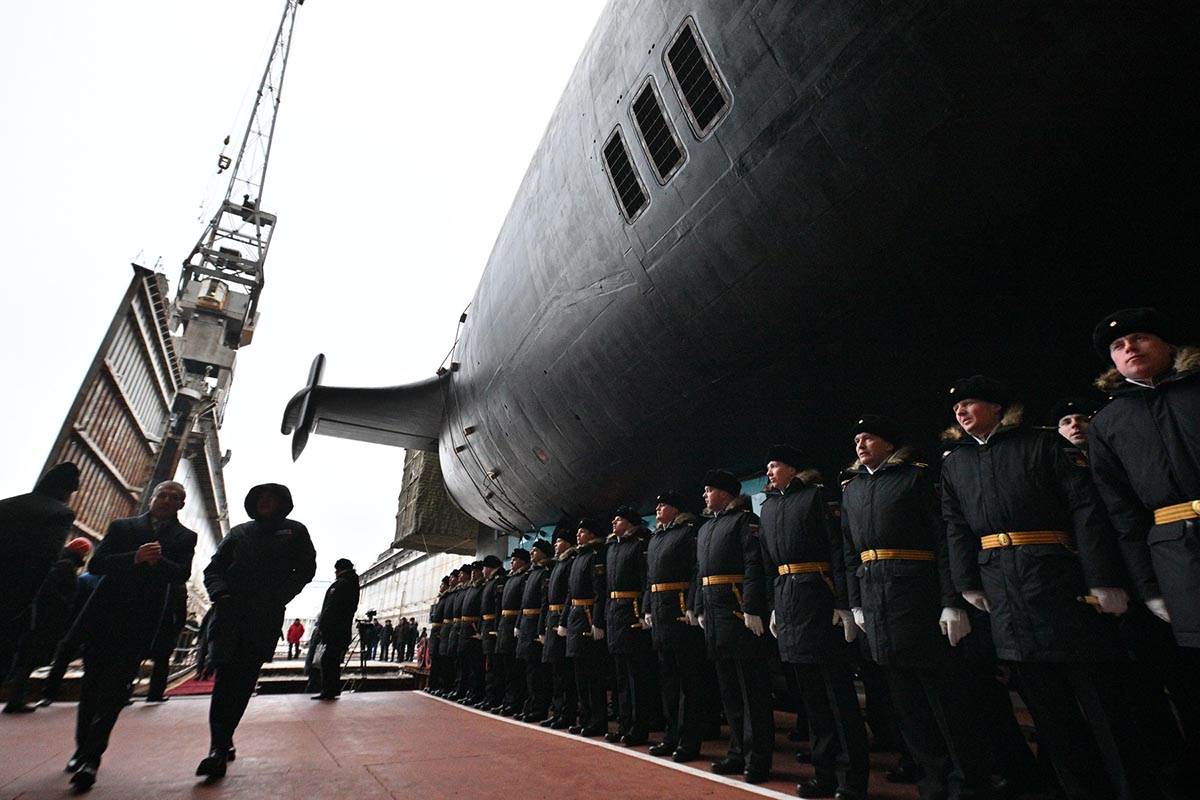  Podmornica ruske mornarice knez Požarski 