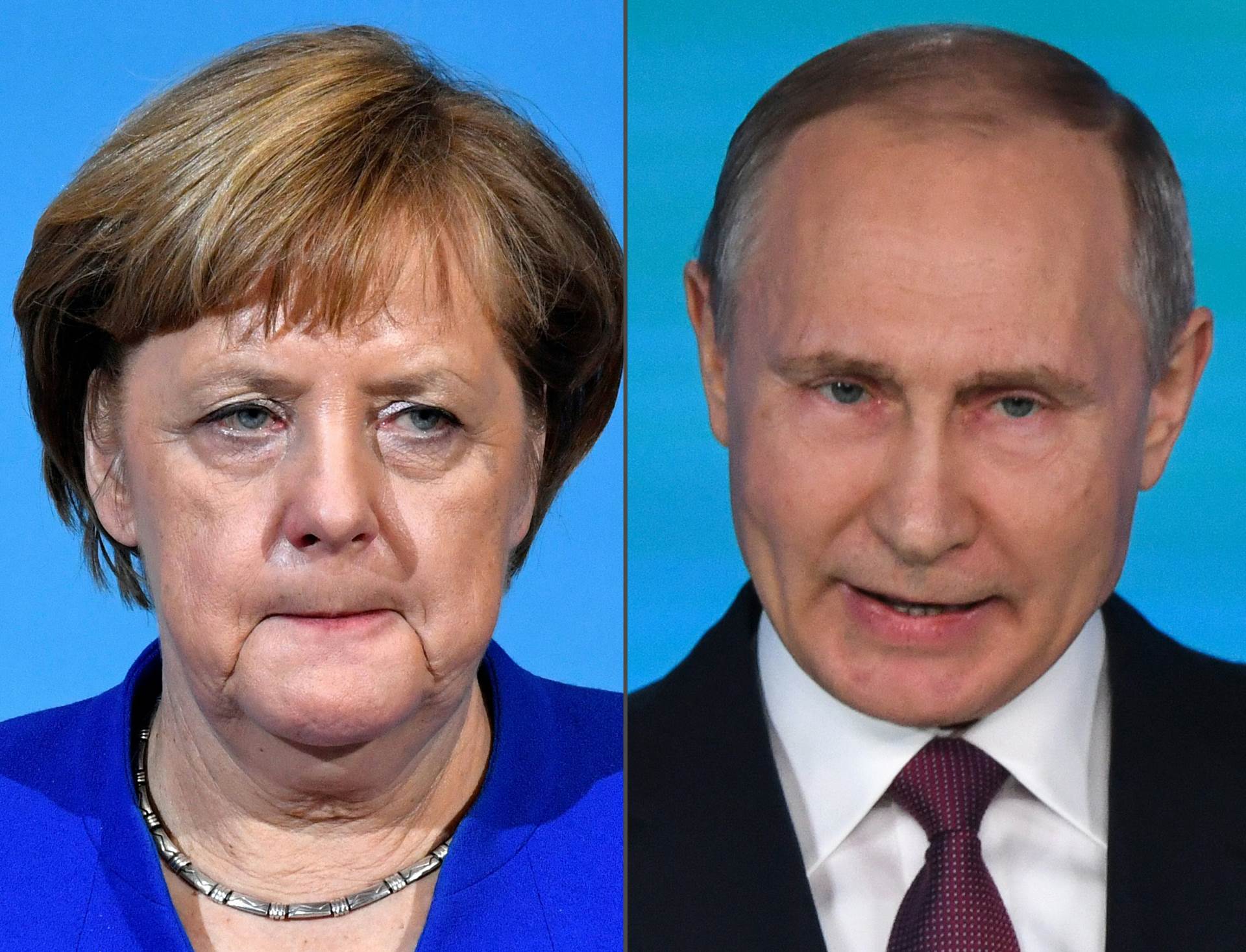  Angela Merkel, Vladimir Putin 