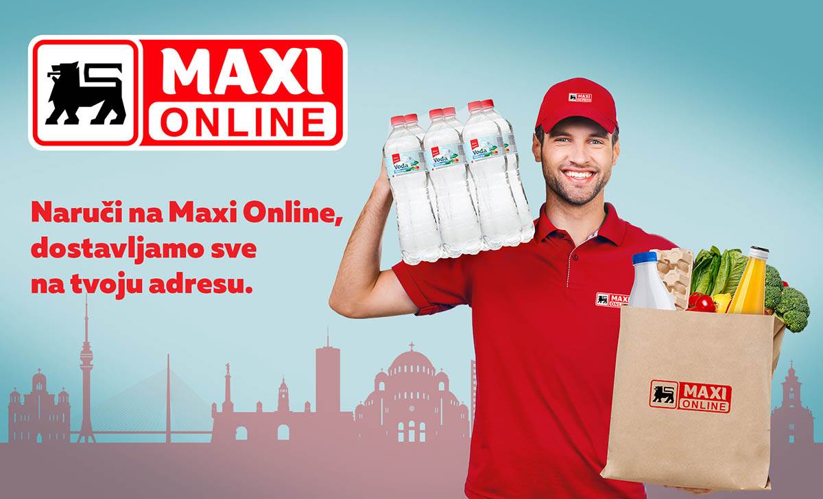  MAXI ONLINE omiljena prodavnica kupaca
 