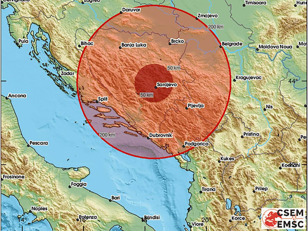  Zemljotres Sarajevo 