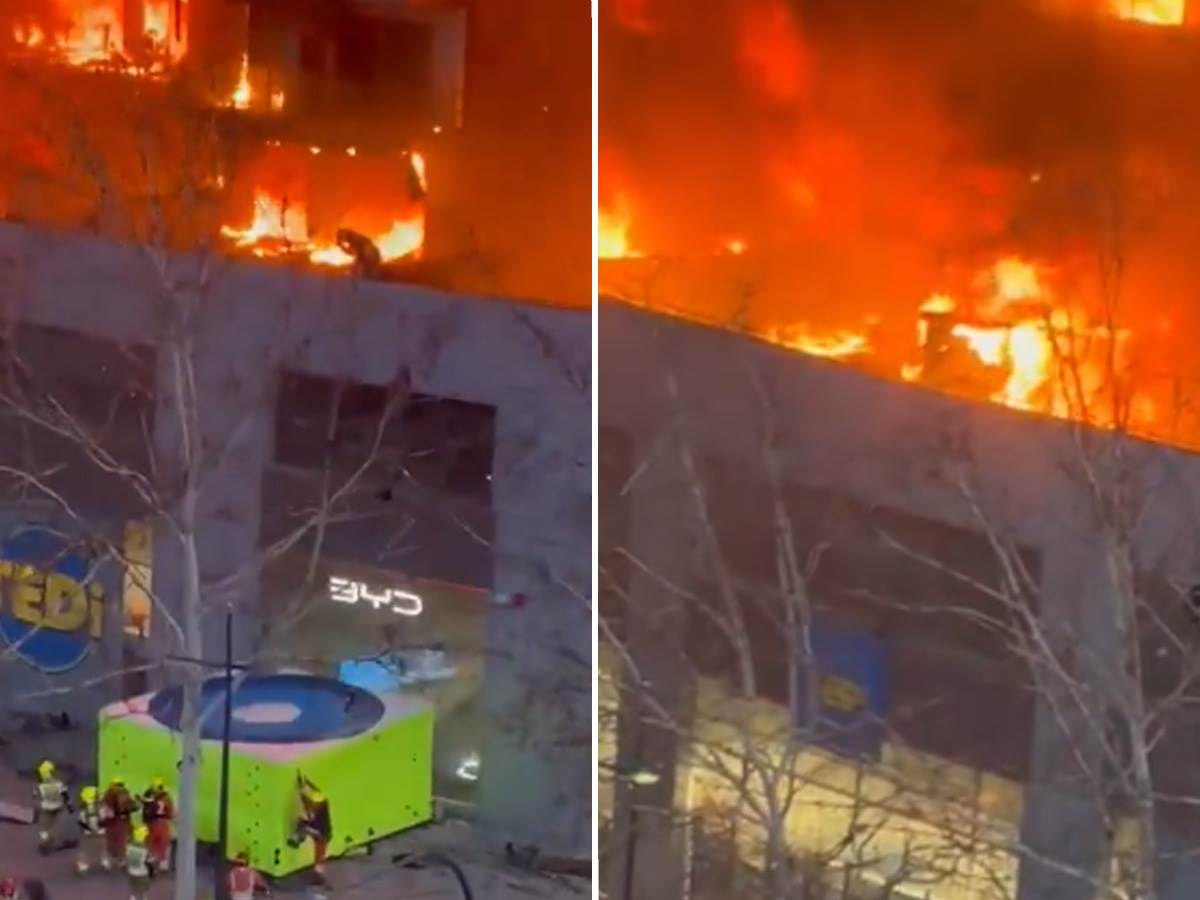  Požar u stambenoj zgradi u Valensiji 