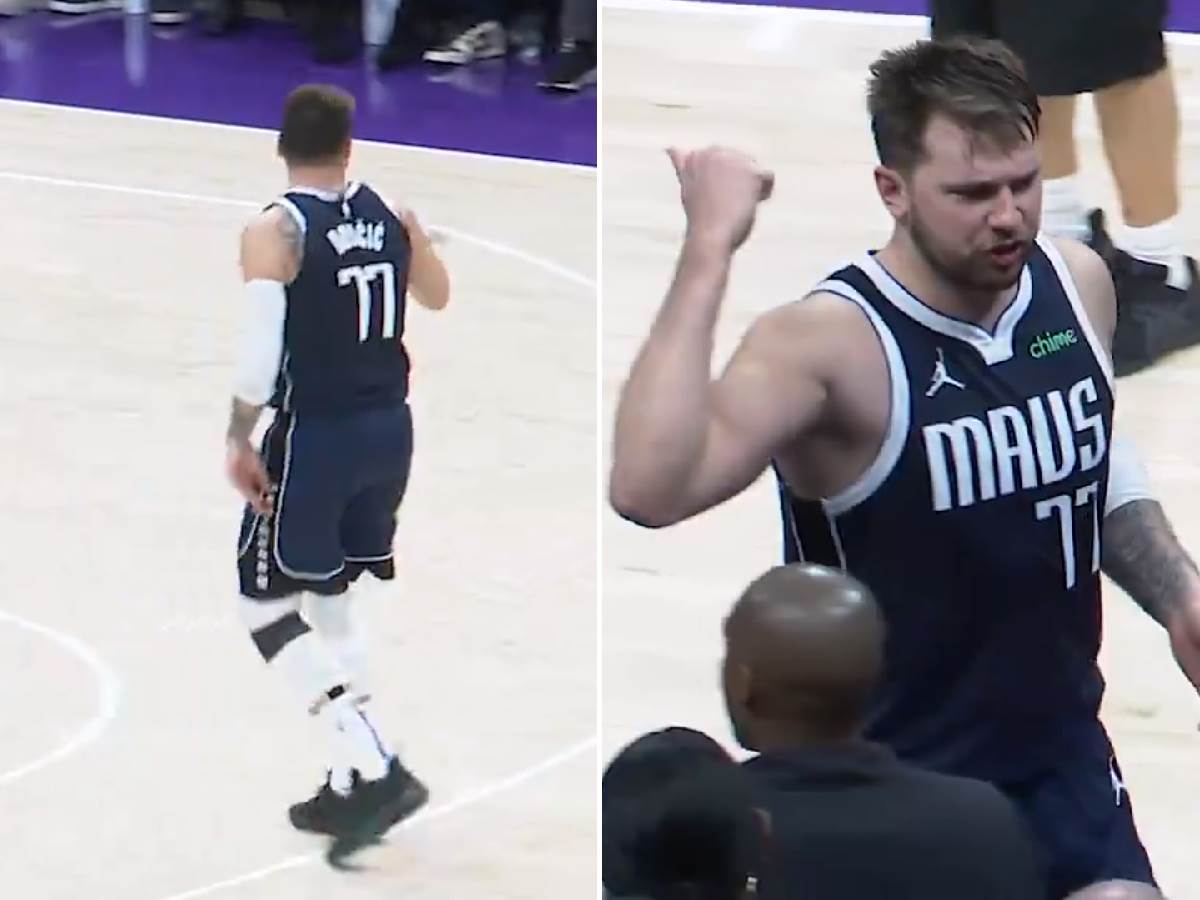  Luka Dončić prozivao Divca na NBA utakmici video snimak 