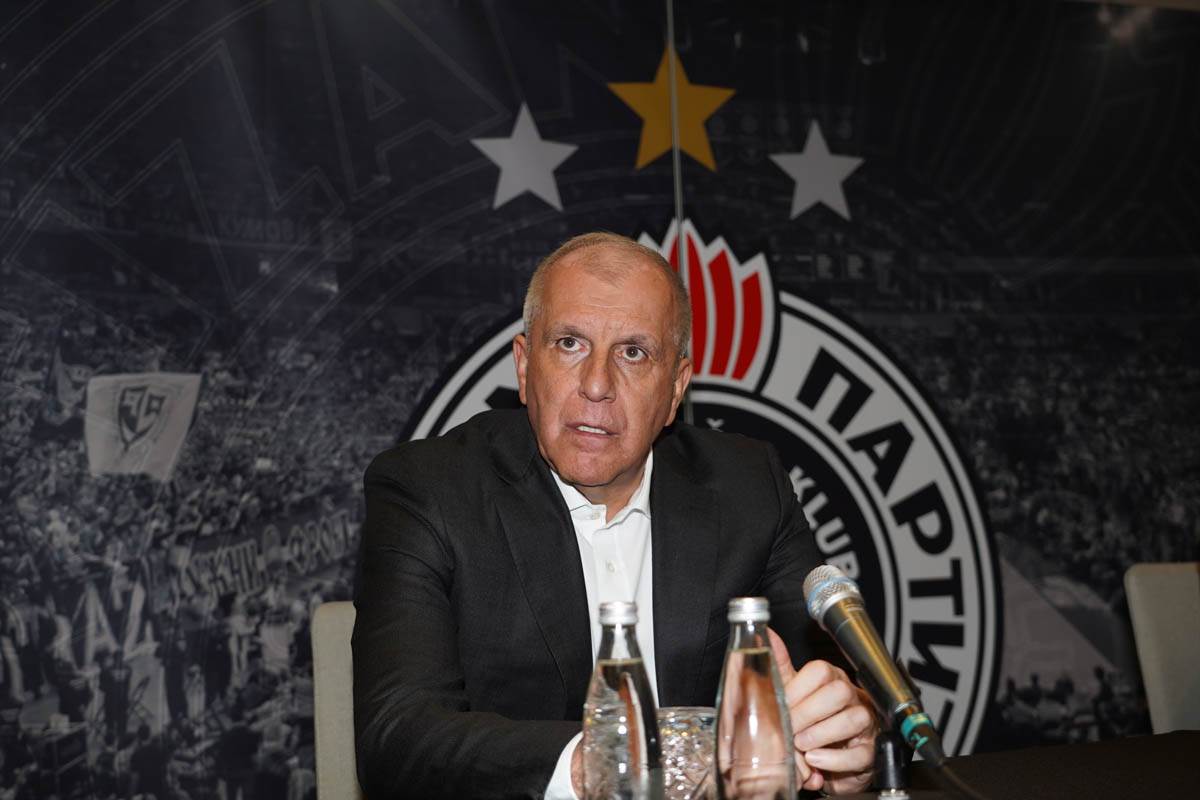  Željko Obradović potpisuje ugovor sa Partizanom konferencija za medije uživo prenos 