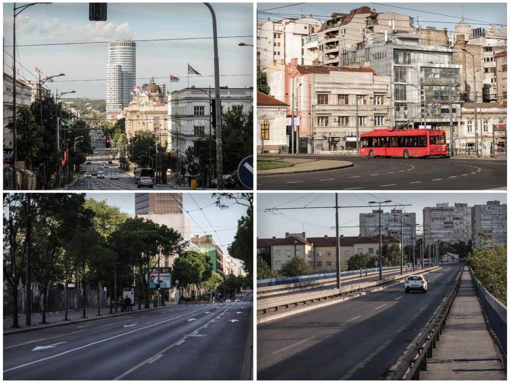  Prazne ulice Beograda 