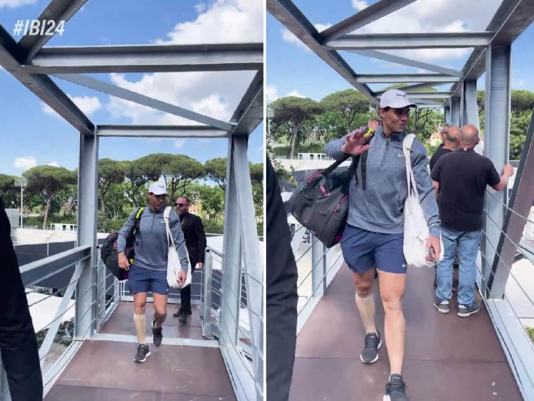  Rafael Nadal povređen u Rimu 