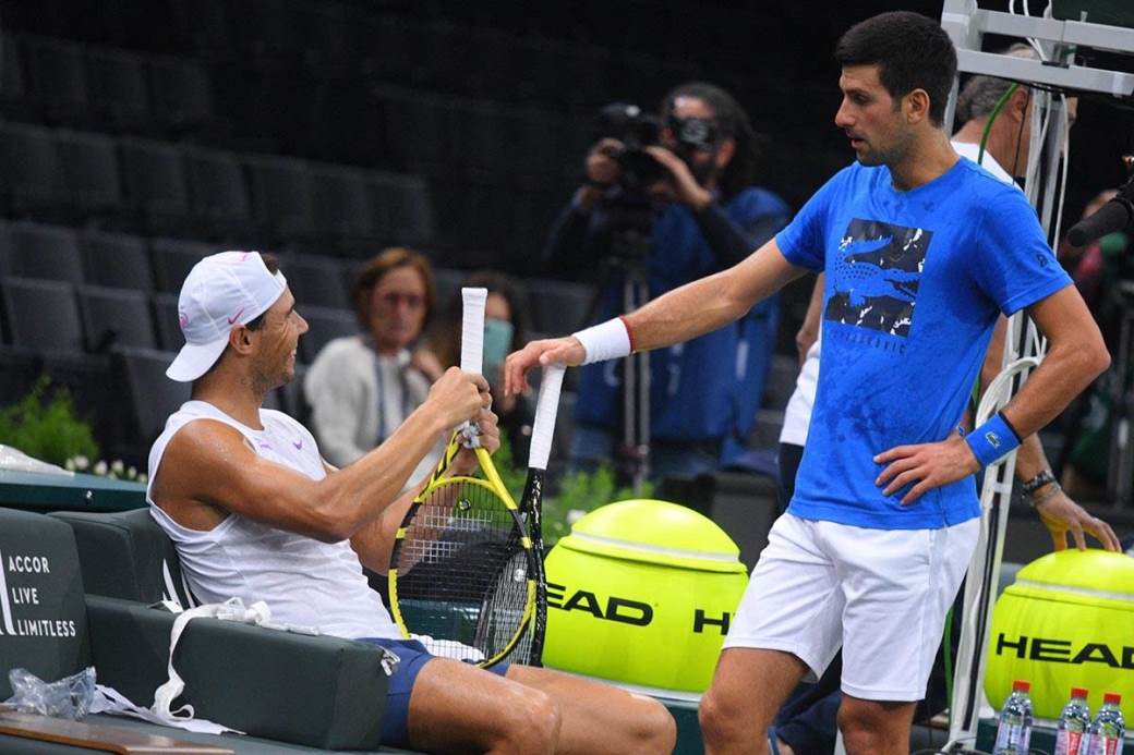 Rafael Nadal i Novak Đoković 