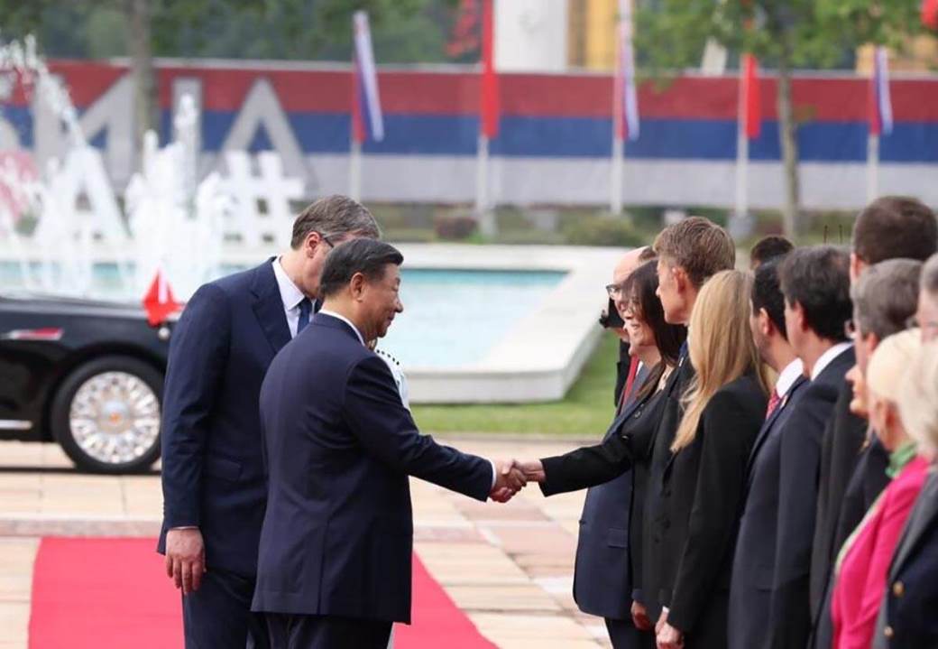  Poseta kineskog predsednika Si Đinping 