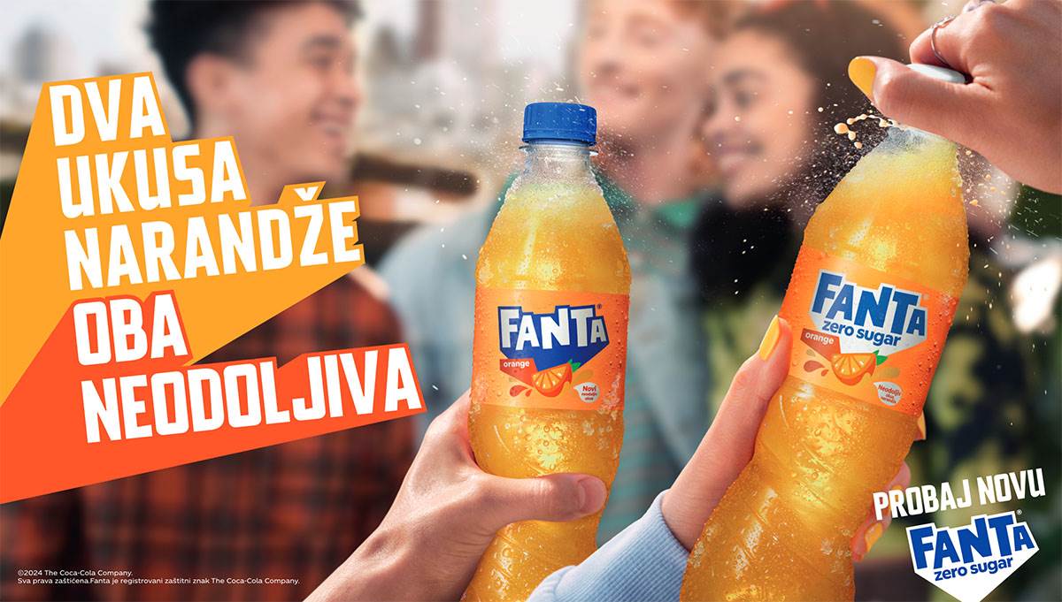  Stigla je nova Fanta Orange! Vreme je za neograničenu zabavu, ali sada i bez šećera 