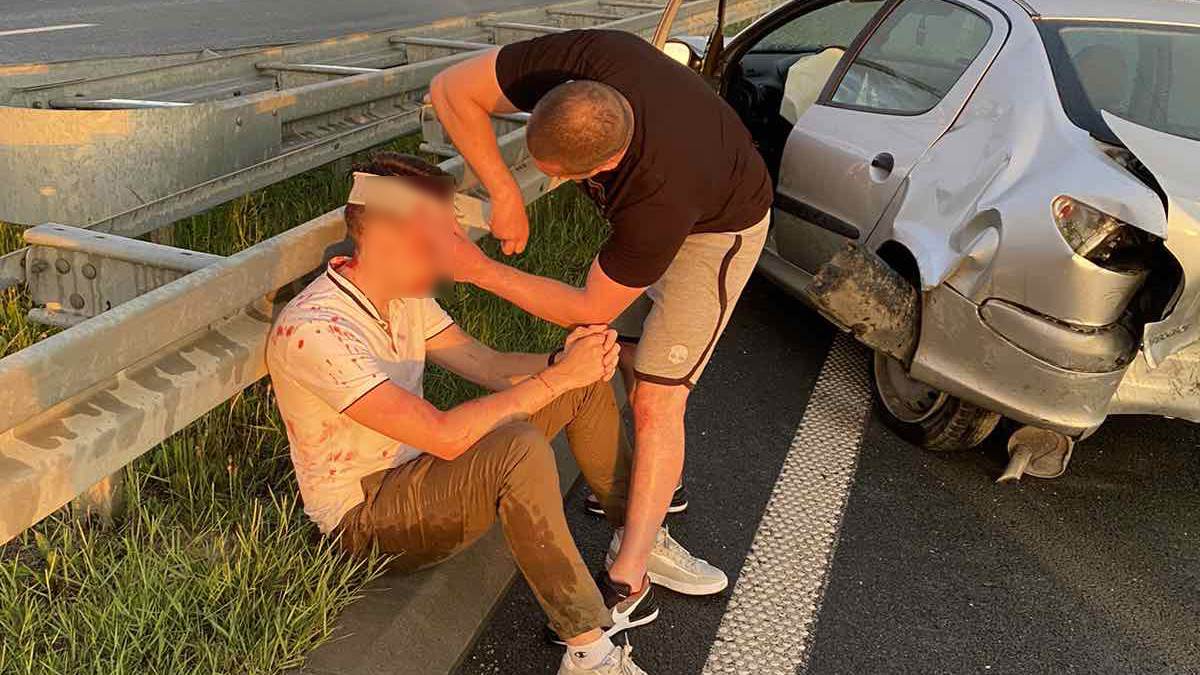  Saobraćajna nesreća na auto putu Miloš Veliki  