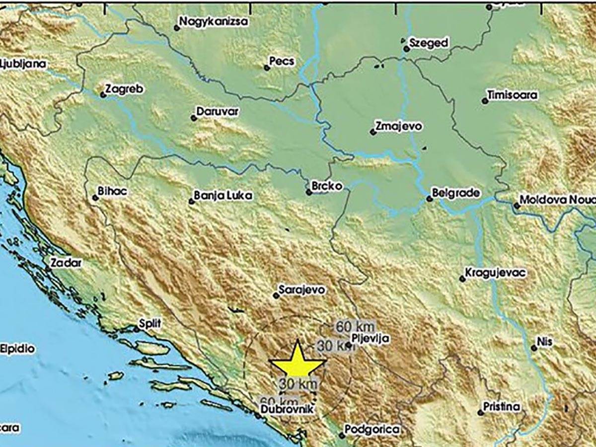  zemljotres u Bosni 