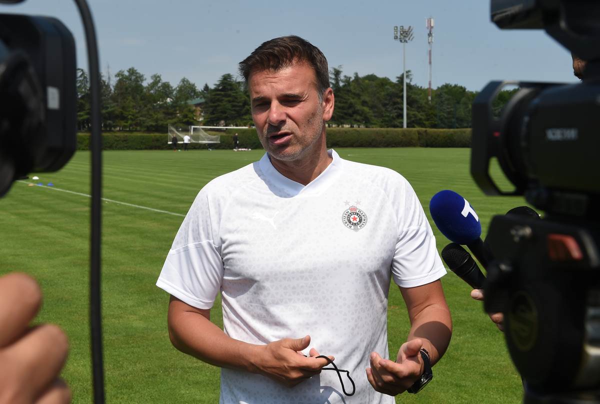  Partizan počeo pripreme Aleksandar Stanojević izjava 