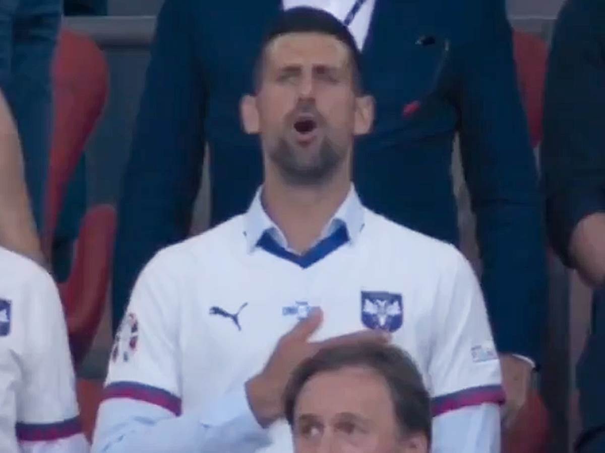  Novak Đoković peva himnu Bože pravde na Srbija Danska na Evrpskom prvenstvu 