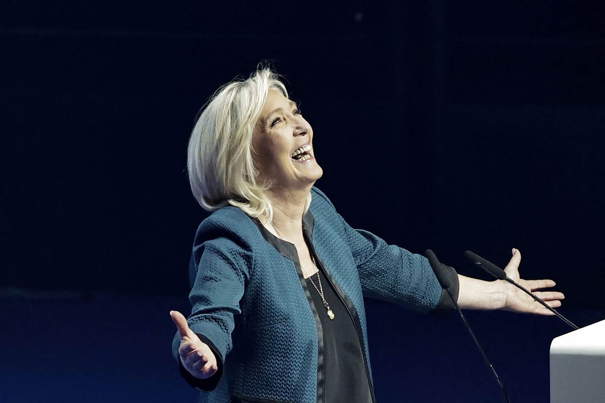  Stranka Marin le Pen ima najveće šanse da osvoji većinu na izborima u Francuskoj 