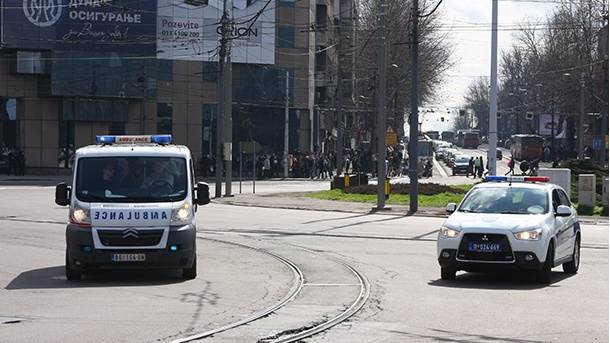  Motociklista teže povređen u Beogradu 