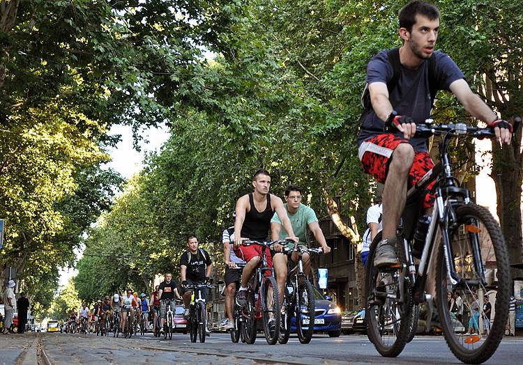  Biciklistička akcija BajsBaze u Beogradu 