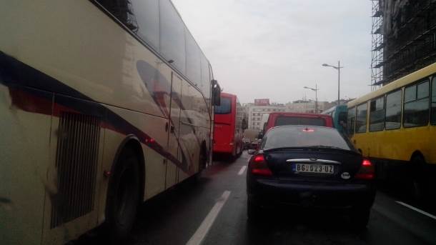  Beograd  kolaps u saobraćaju 