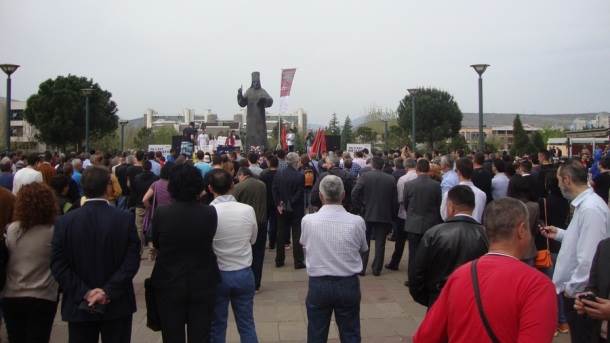 U Podgorici studenti protestovali protiv NATO 