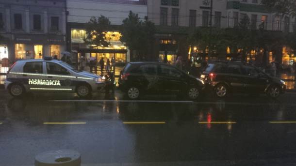  Vozilo saobraćajne policije učestovalo u lančanom sudaru u Beogradu 