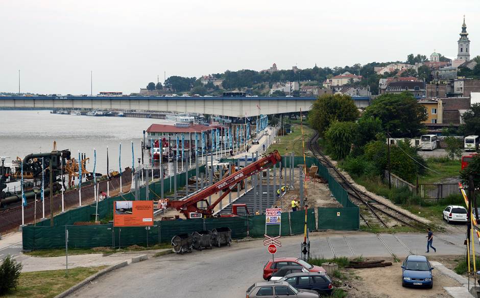  Beograd na vodi: Građevinski radovi početkom 2015. 