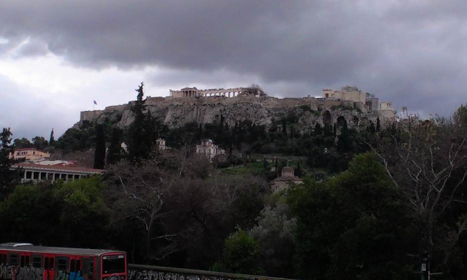  Akropolj, Atina - grom povredio četvoro ljudi 