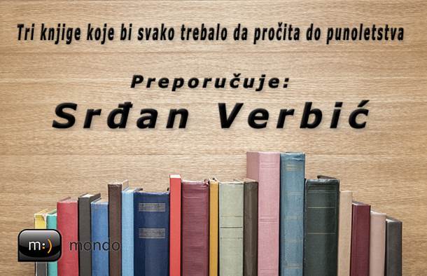  Šta čitati do 18. godine preporučuje Srđan Verbić 