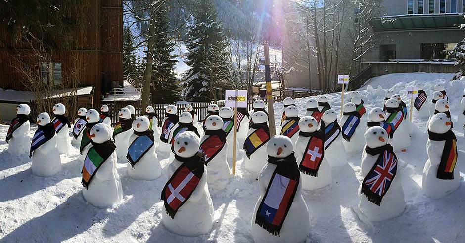  Srbija dobila svog sneška u Davosu  
