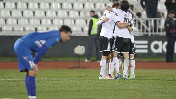 Nikolić i Krunić posle prve utakmice polufinala Kupa Srbije Partizan - Jagodina 