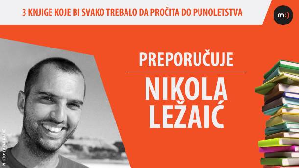  Šta čitati do 18. godine preporučuje Nikola Ležaić 
