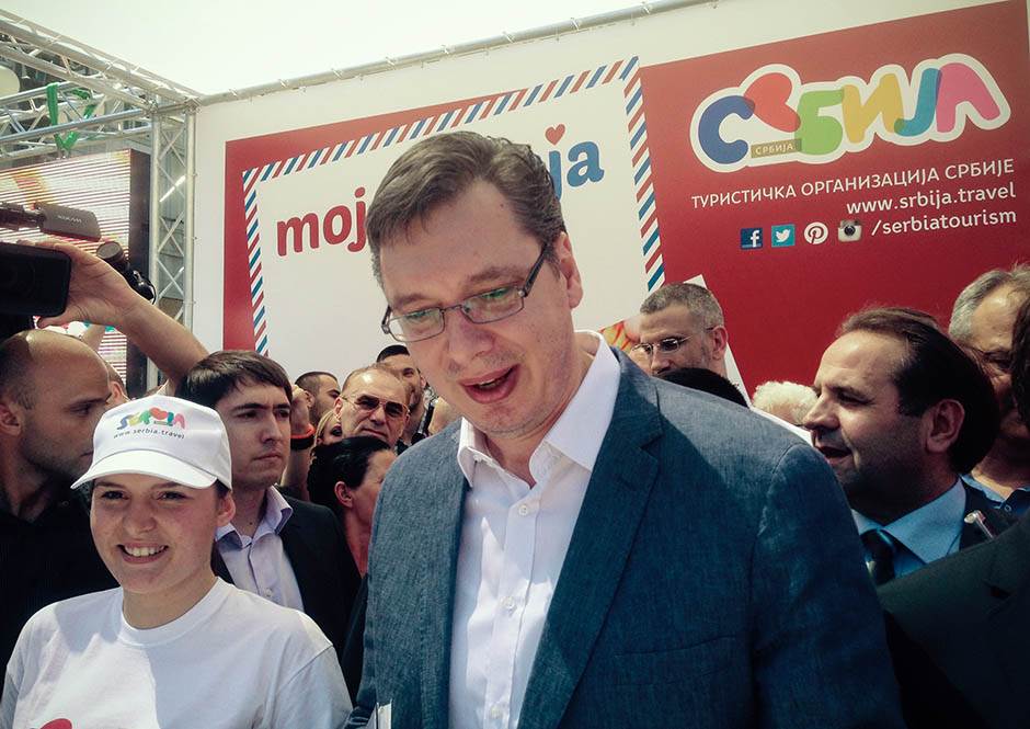  Aleksandar Vučić promovisao kampanju Moja Srbija 
