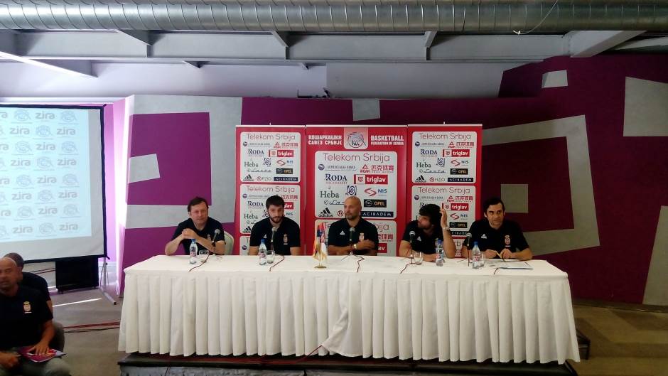  Košarkaška reprezentacija Srbije počela pripreme za Eurobasket 2015 