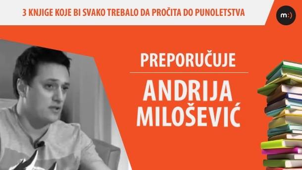  Andrija Milošević preporučuje knjige 
