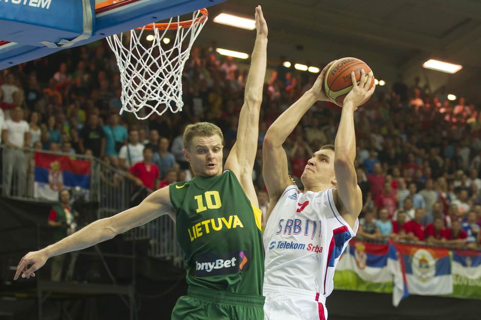  Eurobasket - polufinale: Srbija - Litvanija 