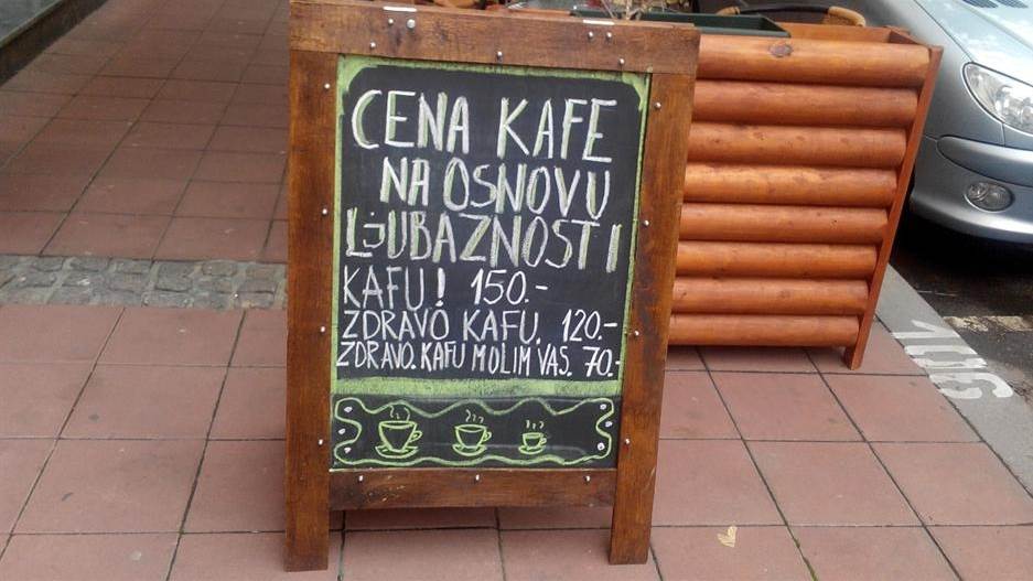  Beograd: Ljubaznost se isplati, jeftinija kafa za kulturne 