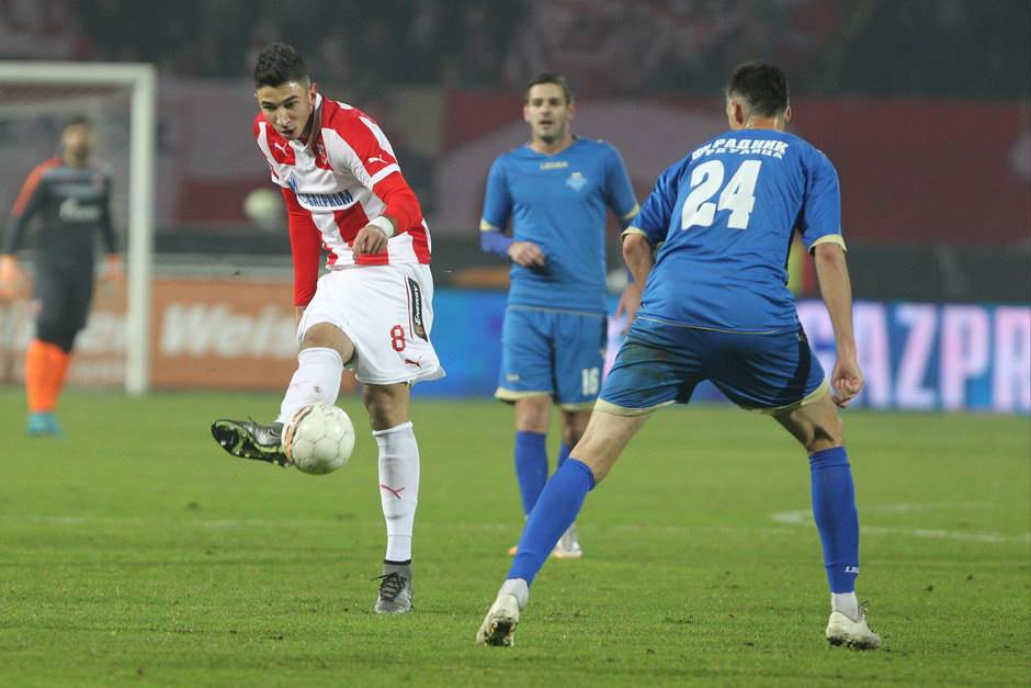  Marko Grujić na poziciji ofanzivnog veznog igrača 