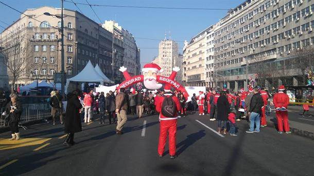  Trka Deda Mrazova u Beogradu 