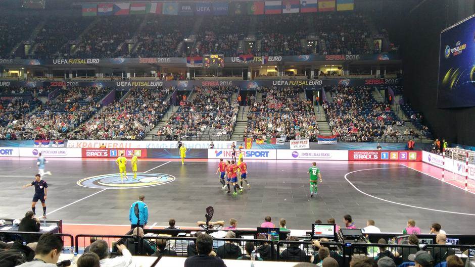  Futsal EURO, Španija - Ukrajina 4-1 