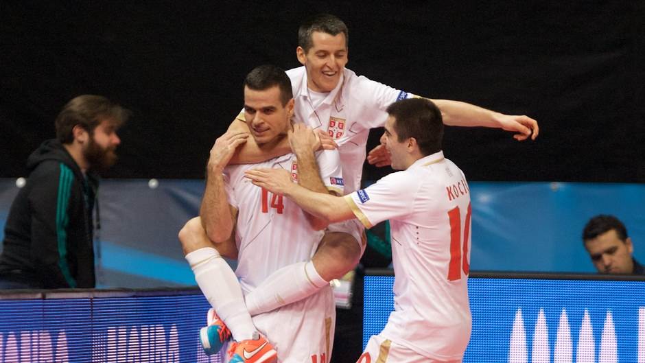  Srbija - Portugal UŽIVO: Futsal EURO 2016 Beograd 