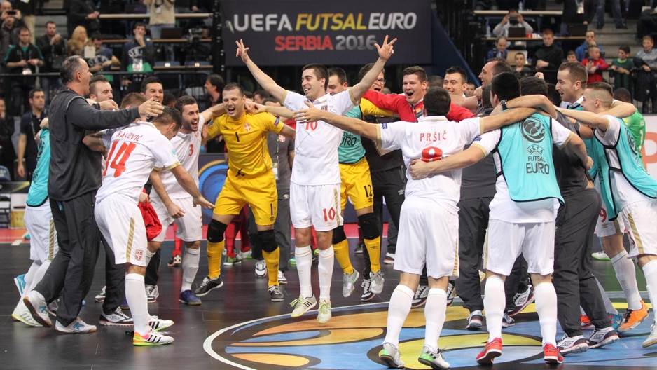  UEFA futsal EURO 2016: Srbija - Rusija 