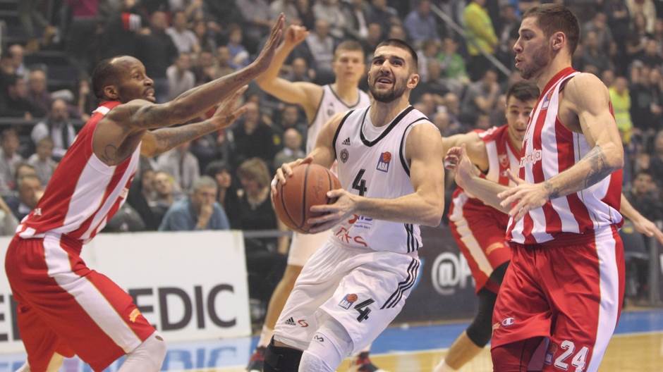  Aleksandar Cvetković (primicač) ne igra meč Tajfun - Partizan 